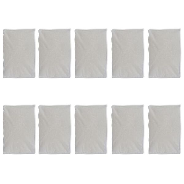 vidaXL vida XL 塩化カルシウム製 乾燥剤 詰め替え用 10パック 10kg