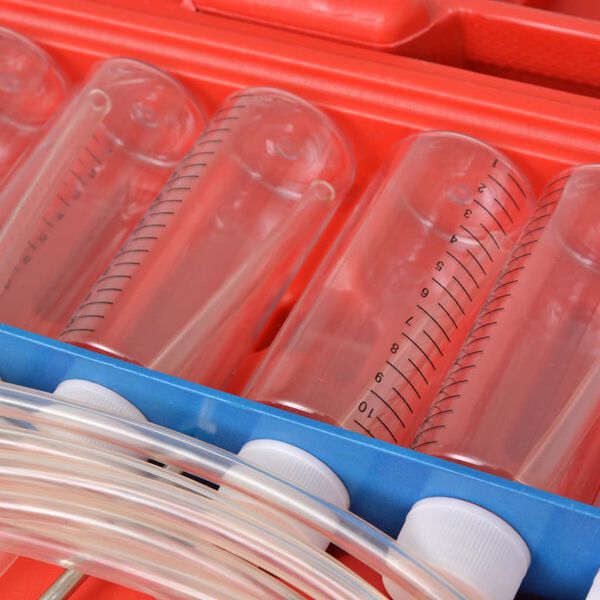 vidaXL ディーゼル流量計＆アダプターセット コモンレール 8シリンダー用