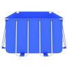 vidaXL スチールフレームプール 400x207x122cm ブルー