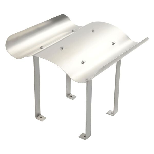 vidaXL 煙突の笠 ステンレススチール製 70 x 70 x 37 cm