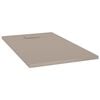 vidaXL シャワーベース SMC樹脂製 ブラウン 120 x 70 cm