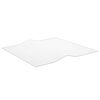 vidaXL テーブルプロテクター つや消し PVC製 70x70cm 厚さ1.6mm