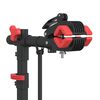 vidaXL 自転車修理スタンド 折りたたみ式 調節可能 92-152cm レッド スチール
