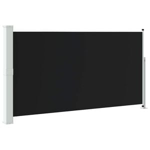 vidaXL パティオ テラスサイド オーニング 160x300cm ブラック