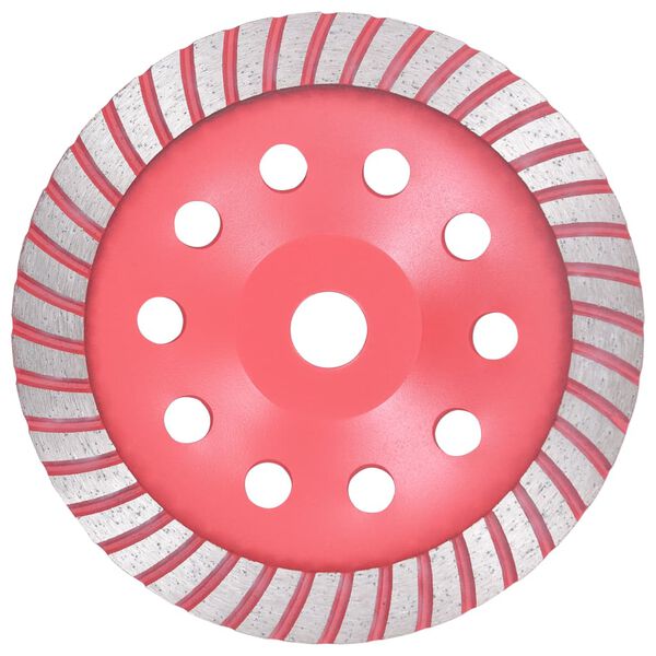 vidaXL ダイヤモンドカップ型研削ホイール ターボ付き 180mm