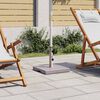 vidaXL パラソルベース 傘ホルダー 花こう岩 20kg
