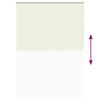 vidaXL 遮光ローラーブラインド 160x230cm オフホワイト