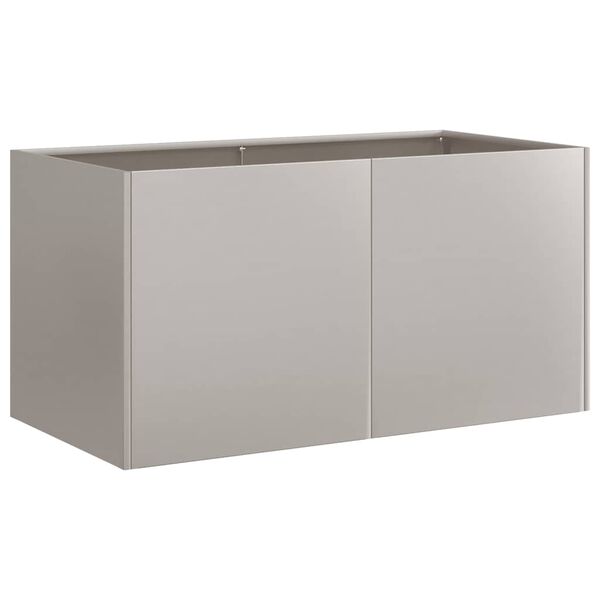 vidaXL プランター ラスティ 80x40x40 cm 耐候性スチール