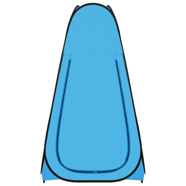 vidaXL ポップアップ シャワーテント ブルー