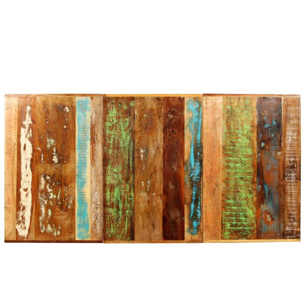 vidaXL ダイニングテーブル 無垢の再生木材 180cm