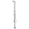 315939 vidaXL Garden Shower 220 cm Stainless Steel