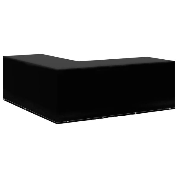 vidaXL ガーデン家具カバー L字型 2点 12穴 250x250x90 cm