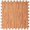 vidaXL フロアマット 6点 木目調 2.16㎡ EVAウレタンフォーム