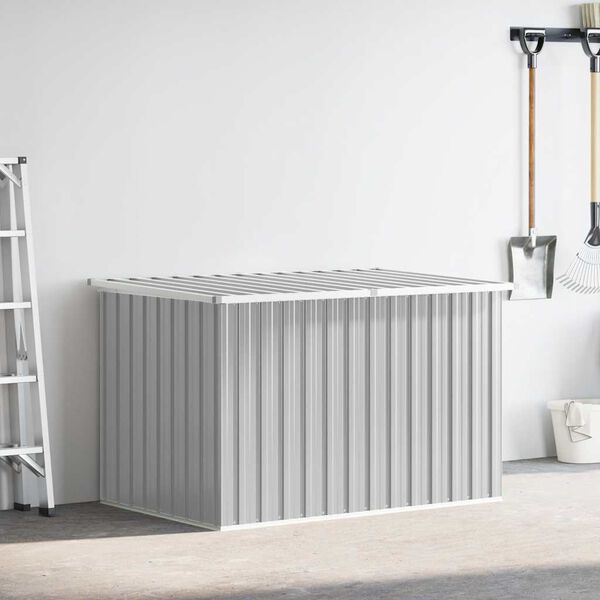 vidaXL ガーデン収納ボックス グレー 171x99x93cm