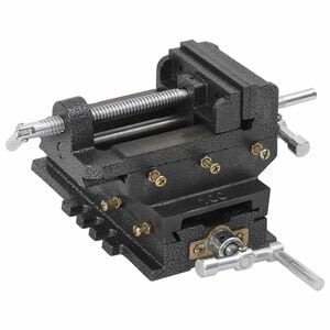 vidaXL 手動式クロススライドドリルプレスバイス 78mm