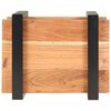 vidaXL ベッドサイドキャビネット 50x40x40cm アカシア無垢材