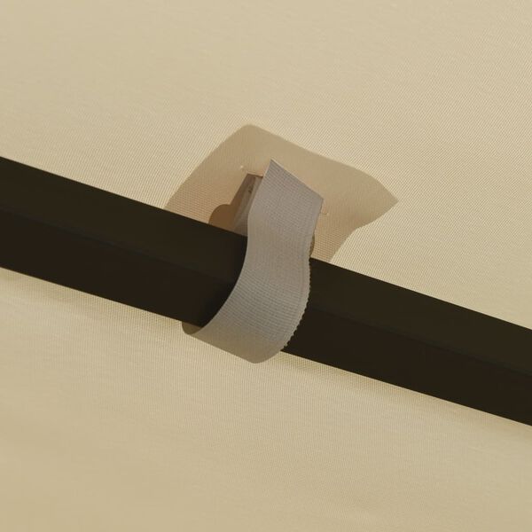 vidaXL ガゼボ 3x4m クリーム