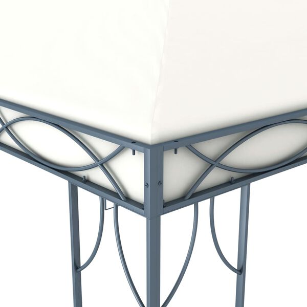 vidaXL ガゼボ 300x300cm クリーム