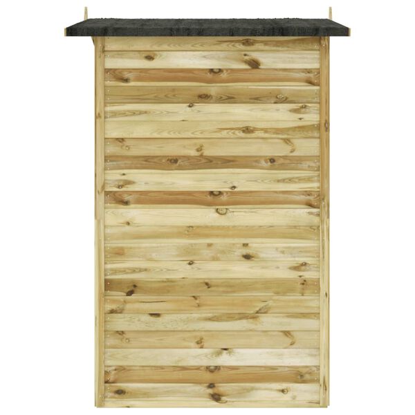 vidaXL ガーデン道具小屋 1.5x2m 含浸松材