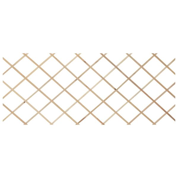 vidaXL トレリスフェンス 5個セット 無垢材（モミ材） 180x80cm