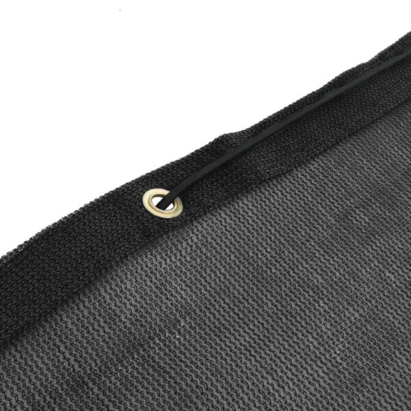 vidaXL コンテナ用ネット HDPE製 3.5x8m ブラック