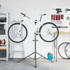 vidaXL 自転車修理スタンド 折りたたみ式 調節可能 108-188cm ブルースチール