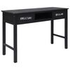 vidaXL コンソールテーブル ブラック 110x45x76cm 木製