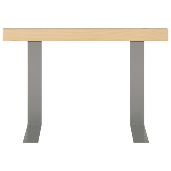 vidaXL パレットソファ用バックレスト 70cm パイン無垢材