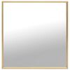 vidaXL ミラー 60x60cm ゴールド