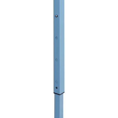vidaXL 折りたたみ式 ガゼボ サイドウォール2点付き 5x5 m ブルー