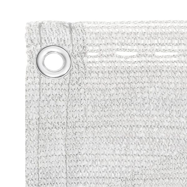 vidaXL バルコニースクリーン ホワイト 90x500cm 高密度ポリエチレン