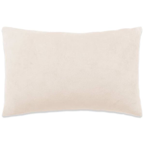 vidaXL クッション 2点セット 布 40x60cm オフホワイト