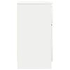 vidaXL 引き出し付きサイドボード ホワイト 71x35x65 cm エンジニアードウッド