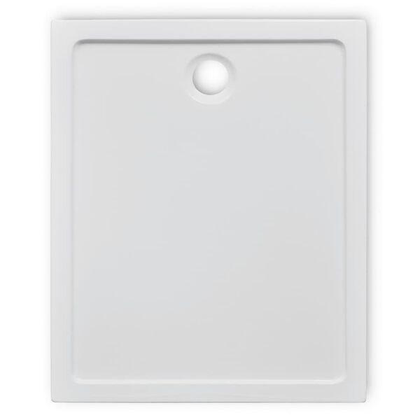vidaXL シャワートレイ 長方形 ABS 80x 100 cm