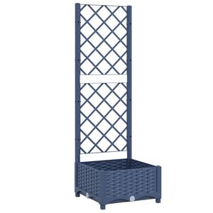 vidaXL 庭 ブルーグレー 40 x 40 x 121.5 cm