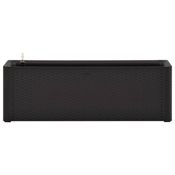 vidaXL ガーデンレイズドベッド 自動給水システム付き アントラシート 100x43x33cm