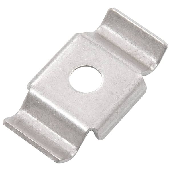 vidaXL バタフライフェンスクリップ 50個 ステンレススチール製