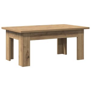 vidaXL コーヒーテーブル アーティザンオーク 100x60x42 cm エンジニアードウッド