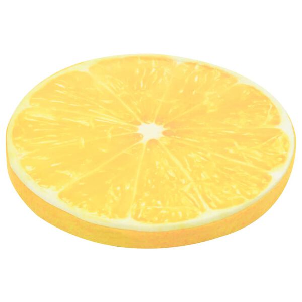 vidaXL クッション 2点 オレンジ柄