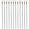 vidaXL リカーブボウ用 矢 標準タイプ 30インチ 0.6cm グラスファイバー製 12点