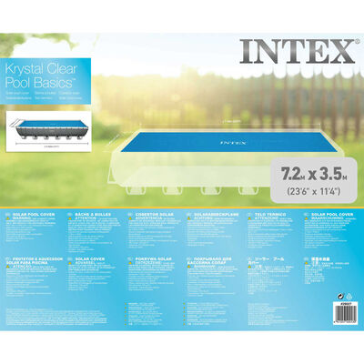 INTEX Intex ソーラープールカバー 長方形 732x366cm