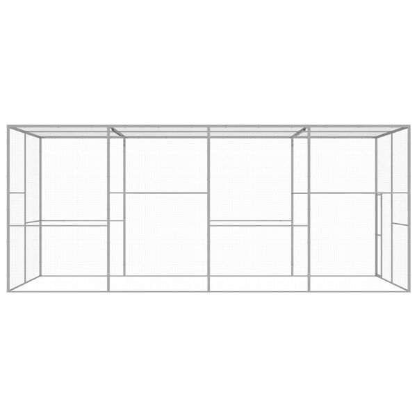 vidaXL 猫用ケージ 6x3x2.5m 亜鉛メッキ鋼製