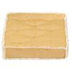 vidaXL パレットソファクッション 73x40x7cm イエロー
