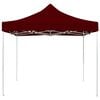vidaXL プロ仕様 折りたたみ式パーティーテント アルミ製 2x2m ボルドー