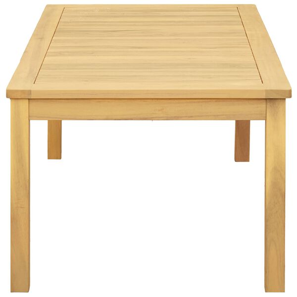 vidaXL ガーデンコーヒーテーブル 110x60x45cm アカシア無垢材