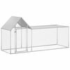 vidaXL 鶏小屋 3x1x1.5 m 亜鉛メッキ鋼製