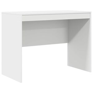vidaXL デスク ホワイト 100 x 50 x 76 cm