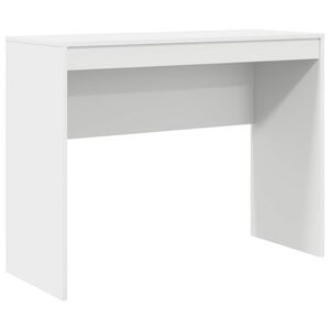 vidaXL デスク ホワイト 100 x 40 x 76 cm
