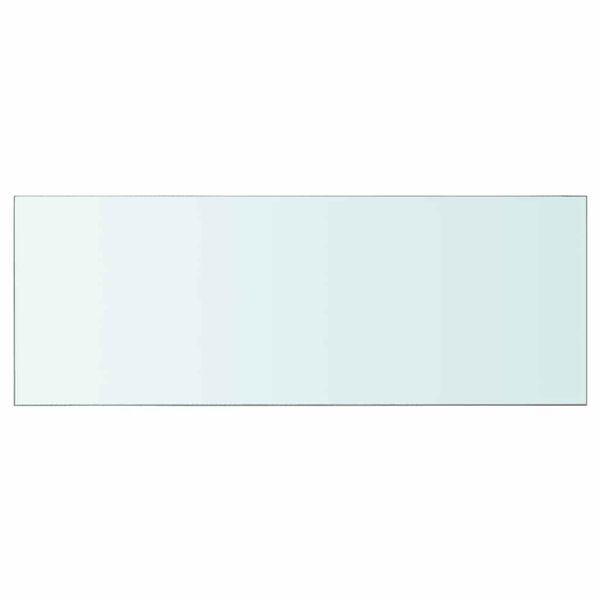 vidaXL 棚板 ガラス製 透明 80x30cm