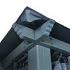 vidaXL ガゼボ カーテン付き 400x 300cm アントラシート アルミ製